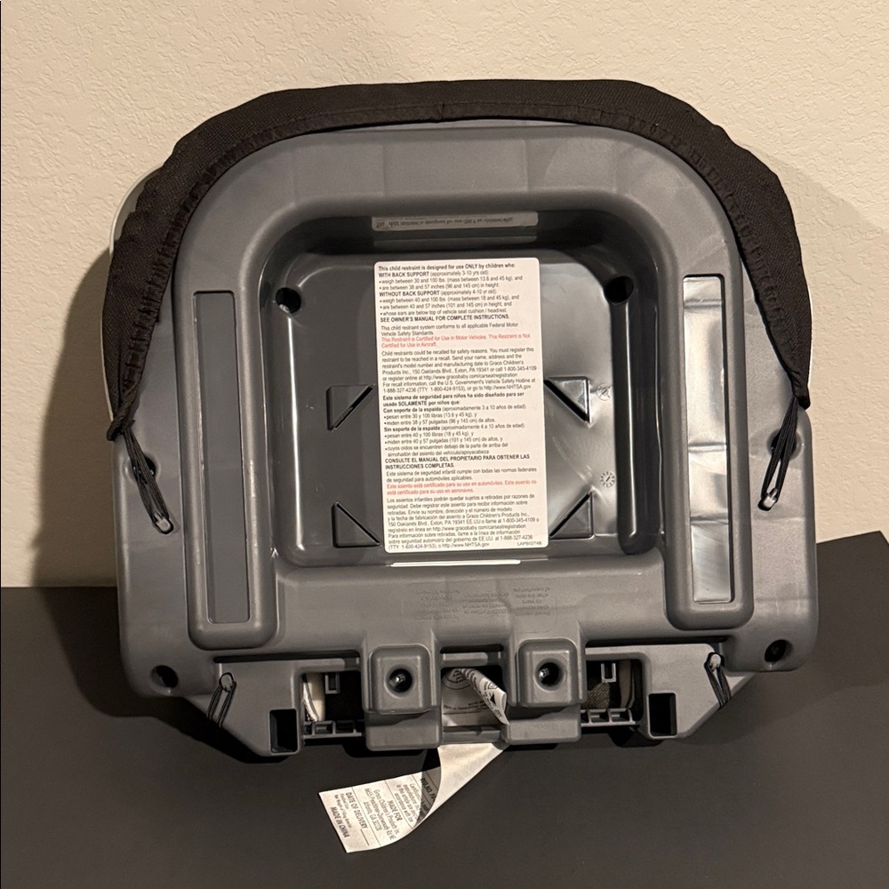 Graco Black Booster Seat for Kids - Picture 7 of 11